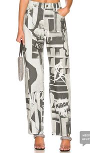 Miaou  Fargo Pants in Stone Grey