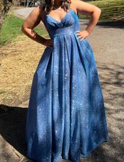 Blue Prom Dress