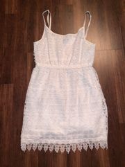 H&M | White Lace Dress