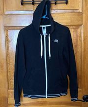 North face women’s zip hoodie size LG-EUC