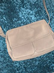 reaction tan crossbody bag