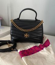 Kira Chevron Top Handle Satchel