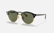 Ray-Ban Clubmaster Clubround Classic Sunglasses In Black