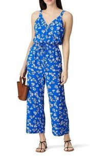 HEARTLOOM Rowan Jumpsuit in Blue Large Womens Floral Coord Set