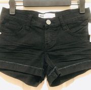 BNWT's Tilly's RSQ Black Denim Shorts - Size 5