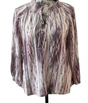 Tart Women's Pink Mauve Rayon Blouse Small S NWT