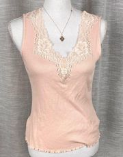 Ralph Lauren Lace Pink Blush Tank