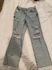 Distressed Jeans