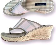 Burberry Nova Check Pattern Canvas Espadrilles With Dust-bag Included | Sz. 37