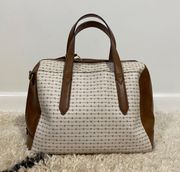 Hailey Satchel Faux Leather Purse