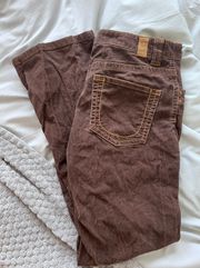 Vintage Brown Corduroy Pants