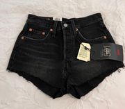 Levi’s 501 High-Rise Denim Shorts