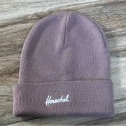 Herschel supply company lilac pink beanie