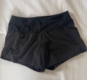 Black Speed Up Shorts 2.5”