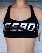 - Black, Hero Racer, Graphic, Sports Bra