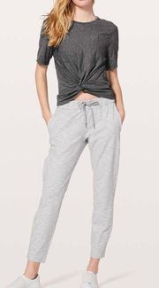 Lululemon On The Fly Pant *28" Wee Are From Space Nimbus Battleship / Ice Grey