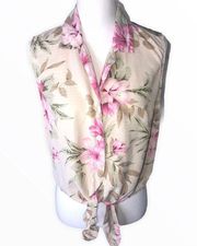 Bill Blass Vintage 90’s Floral Silk Shirt