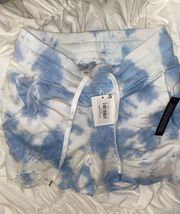 Tie Dye Cotton Shorts S