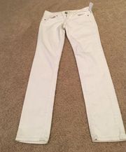 American Eagle White stretch jeans never worn