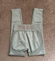 Grey Gymshark Flex Seamless Leggings Size Medium