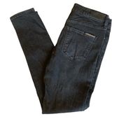 Armani Exchange Super Skinny Black Jeans