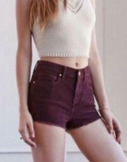Revolve Kendall+Kylie corduroy cutoff shorts