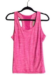Danskin Now Pink Racerback Fitted Workout Tank Size Large