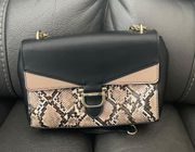 Black Snakeskin Purse