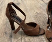 Brown heels