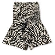 Black & White Zebra Print Romper