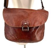 Jack Georges Voyager Crossbody Brown One Size