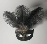 Black Feather  Mask