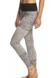 NEW NUX x Soulcycle Feline Seamless Legging, Gray & Black, Size S New w/Tag