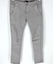 William Rast Chinos Skinny Fit with Pintuck Detail Light Khaki Size 25