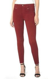 Liverpool Gia Glider Ankle Skinny - Brown - size 4 Petite