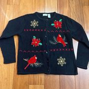 Classic Elements Vintage 90s/Y2K Christmas ugly Sweater size MP