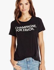 Chaser Black & White Champagne Por Favor T-Shirt