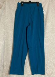 Breckenridge Petites elastic waist pants pockets cotton blend