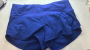 Blue Speed Up Shorts 2.5”