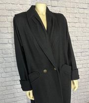 American Vintage 80's Worthington Essentials union made wool back coat size 12