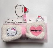 The Creme Shop X Hello Kitty  Women's Plush Teddy Headband  Limited Edition