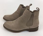 Reaction Taupe Brown Ankle Boots