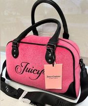 Juicy couture pink flash raising star bowler bag​​