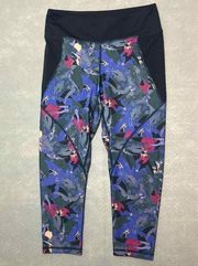 Patagonia - Women's Centered Crop Leggings Abstract Jungle - Size‎ M