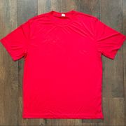 SPORT TEK fire engine red tee-shirt, size XL, NWOT