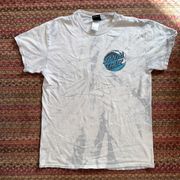 SANTA CRUZ WELL WORN TIE DYE GRAPHIC TEE