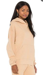 NEW WeWoreWhat Oversized Tan Hoodie Size XS