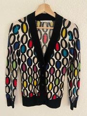 Trina Turk Multicolor Cardigan Sweater