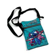 Loungefly x Disney Lilo & Stitch Out Of This World Teal Canvas Crossbody Bag