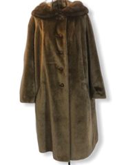 Vintage Exclusive Lurotta by Career Originals Faux Fur Size Medium